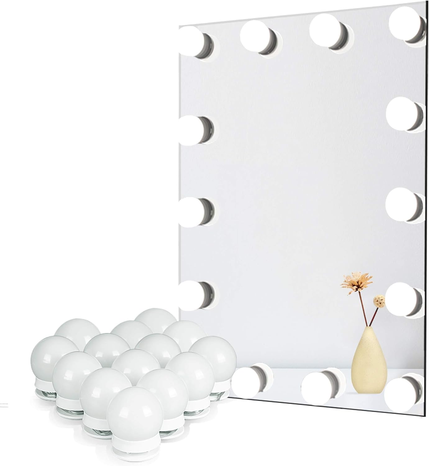 DIY Vanity Mirror Lighting: LED Light Kit (10 Bulbs)
